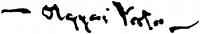  Olgyai, Viktor Signature